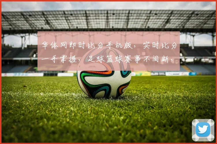 华体网即时比分手机版，实时比分一手掌握，足球篮球赛事不间断，专业数据两不误，精彩不容错过
